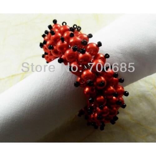 Aliexpress sold beaded wedding napkin ring