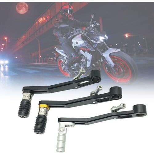MT09 Gear Shift Lever For YAMAHA MT 09 Tracer 900 XSR FZ09 FJ09 Motorcycle Accessories Pedal Gears Adjustable Heel Shifter Lever