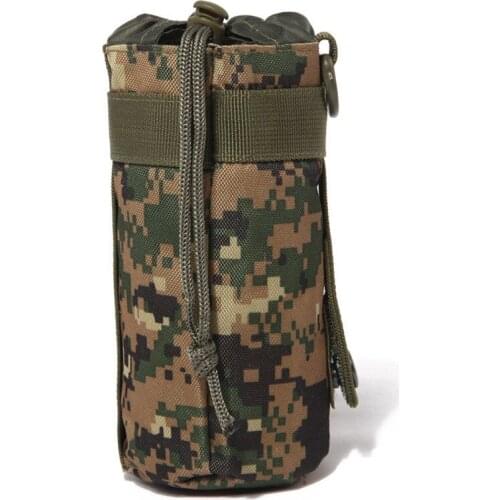 Outdoor Sports Molle Water Bottle Pouch Military Cycling Camping Hiking Travel Hunting Water Holder Bag Kettle Canteen Holster