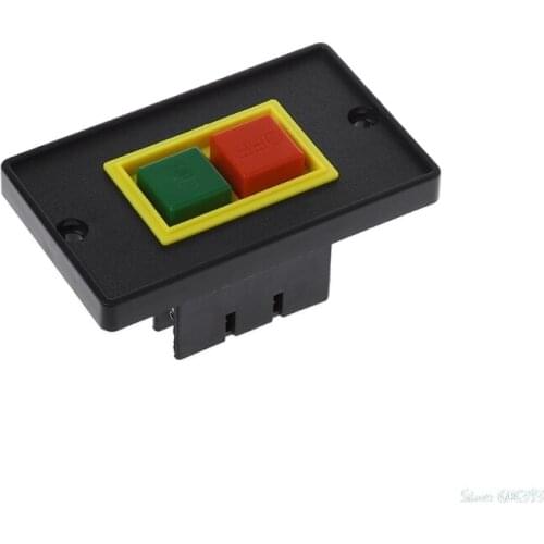 1PC AC 380V 2KW I/O On Off Start Stop Push Button Switch 6 Screw Terminals