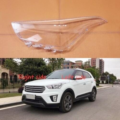 Car Headlamp Lens For Hyundai IX25 2015 2016 2017 Car Headlight cover Headlamp Lens Auto Shell Cover