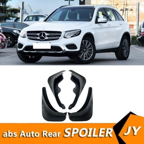 For BENZ GLC 2016 Mudflaps Splash Guards Front With the color and rear Mud Flap Mudguards Fender Modified special
