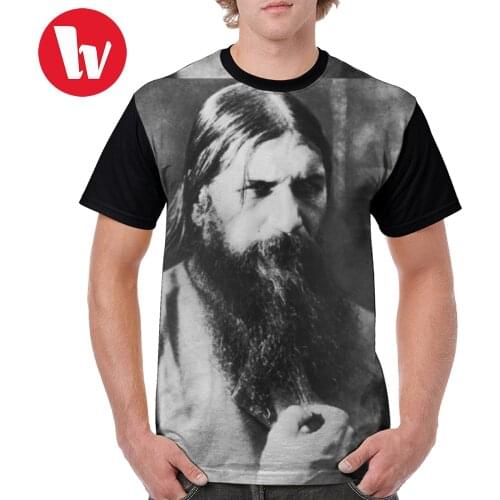 Type O Negative T Shirt Rasputin T-Shirt Classic Short Sleeve Graphic Tee Shirt Oversized Printed Cute Polyester Men Tshirt