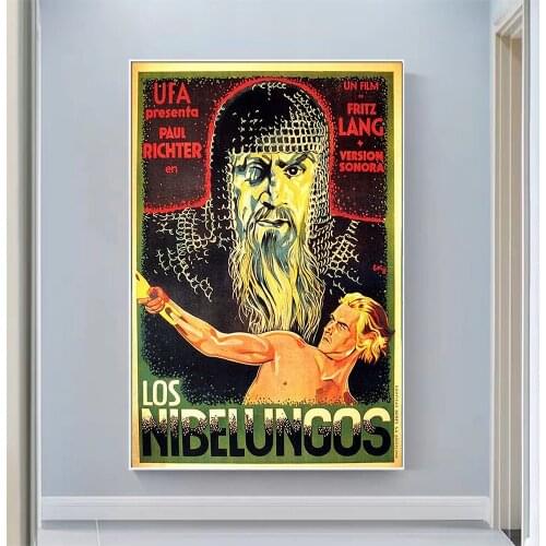 CP1054 Siegfried Classic Hot Movie Print Silk Fabric Poster Indoor Wall Art Decor Gift