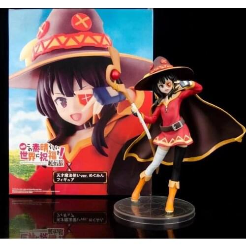 KonoSuba Gods Blessing on this Wonderful World! op Up Parade Megumin PVC Action Figure Anime Figure Model Toys Doll Gift