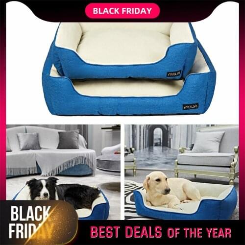 Pet Dog Beds For Large Dogs Bed For Dogs Small Medium Dog Bed Bench Kennel Mat House For Cat Removable Waterproof Pet Supplies