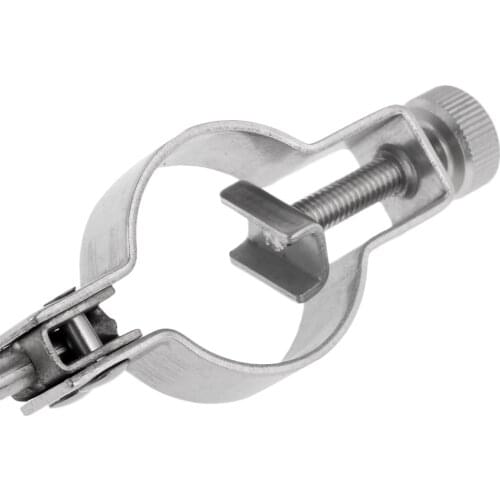 Stainless Steel Fishing Bracket Support Landing Net Pole Holder Stand