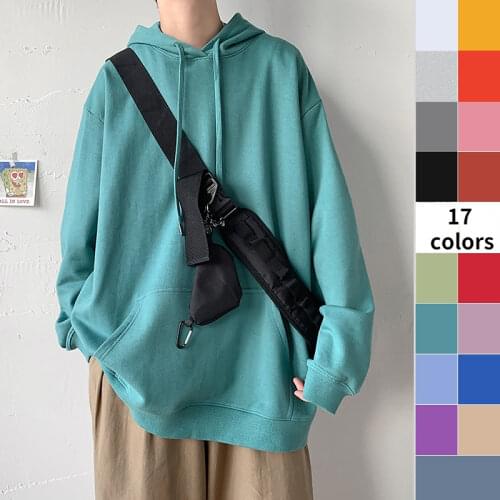 YASUGUOJI High Quality Men Hoodie 2020 Spring Male Hip Hop Streetwear Men Pullover Sweatshirts Hoodies Mens Solid Color Hoodie