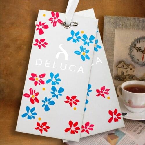 Custom hang tag kids size jewelry label tags printed personal logo for clothing hang tag custom shape die cut garment tags