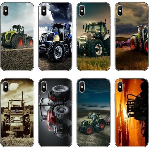 Farm Vehicle Tractor Silicone Phone Case For Xiaomi Redmi 9T 9C 9A 7 7A K20 6 6A S2 Redmi Note 9S 9T 9 8 8T 7 6 5A Pro
