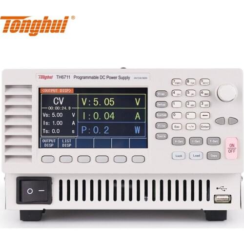 Tonghui TH6711/TH6712/TH6713 Programmable Switching DC Power Supply TH6700 Series