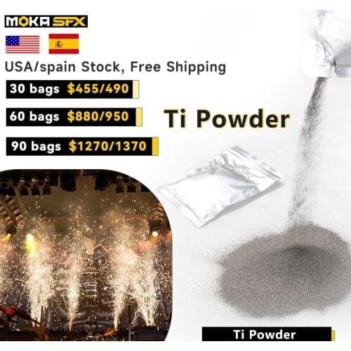 Metal Powder Stage Dmx Control Cold Spark Machine Powder for Indoor Outdoor Wedding Sparklers 200g/bag