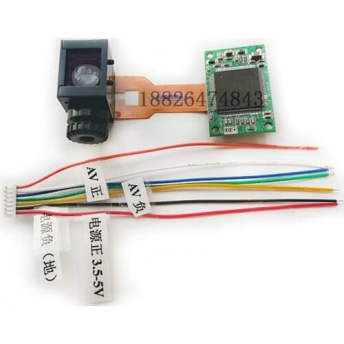 Aerial FPV Micro Display 0.2-inch Small Display Video Glasses Viewfinder Night Vision Viewfinder