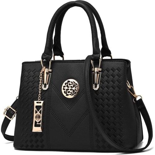 High Quality Embroidery Messenger Bags Luxury Women Leather Handbags Bags for Women Sac A Main Ladies Hand Bag Female Bag