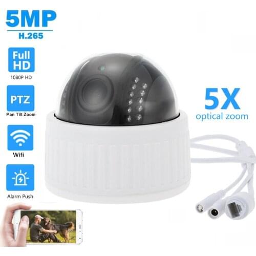 OwlCat Wifi IP Camera Full HD 1080P Wireless ONVIF P2P 5MP 5x Zoom Auto focus Security CCTV Network Camera SD Card Slot Max 128G