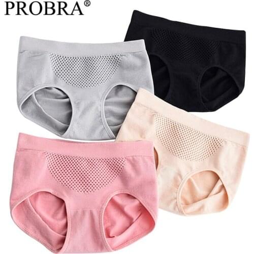 Womens Menstruation intimates Nursing Panties - Warm Uterus Japan Honeycomb Cotton Maternity intim intimate Breathable Briefs XL