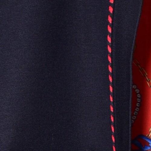 Womens Sweater Coat Retro Gold Buckle Patchwork Long Sleeve Ladies Cardigan with Pockets Autumn Winter Knitted Clothing