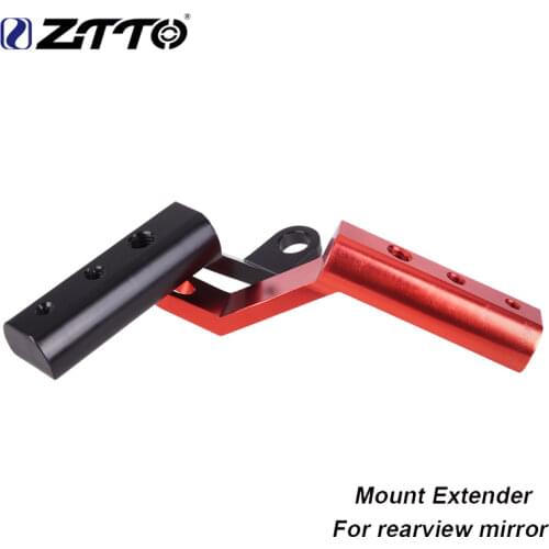 ZTTO Rearview Mirror Mount Extender CNC Bracket Holder Clamp Bar Multi-Function Phone Holder Levers Ebike Motorcycle Accessories