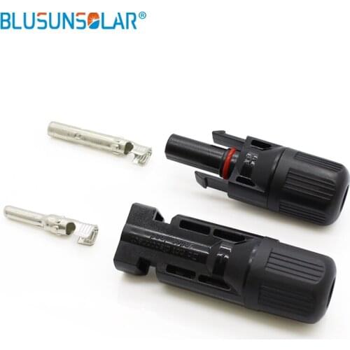 10 Pairs /Lot Solar Panel Connectors Cable Connectors Solar Cble PV Install Outdoor male female connector TF0160