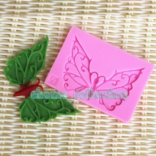 3D Butterfly Shapes Fondant Mold Silicone Sugar Craft Cake Decorating DIY Mold Gumpaste Tools