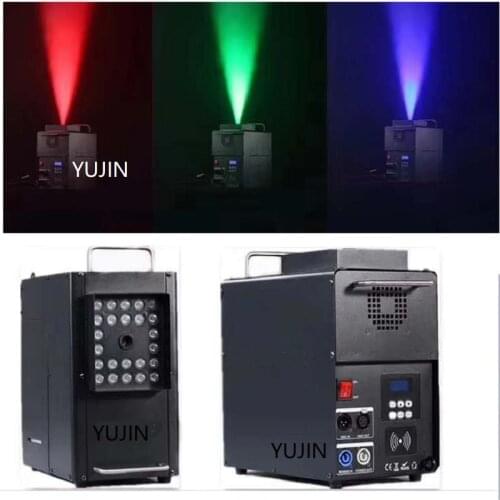 4pcs/lot LED rookmachine w/ Remote 24RGB 3in1 DMX512 Stage fog machine