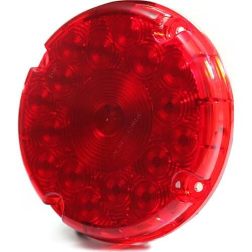 Truck Lamp 7'' LED Trailer Tail Lights Waterproof School Bus Light Round Bus/Stop/Tail/Turn Light