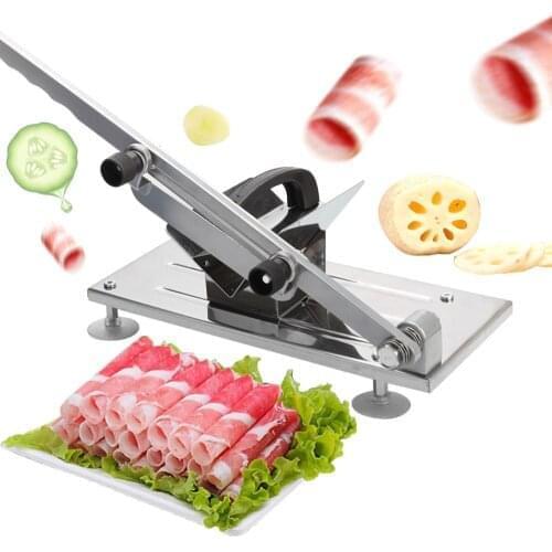 Household Lamb Slicer Meat Slicer Vegetable cutter manual For Home For Kitchen Tools Roll Machine Gadgets For Kitchen