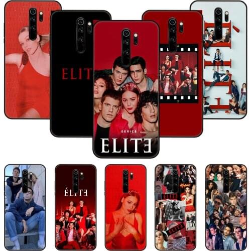Phone Case For Xiaomi Redmi Note 8 8T 7 7A 9 9S 8A 4 5 Pro Black Cover Coque Tpu Funda Silicone Bumper Spanish Tv Series Elite