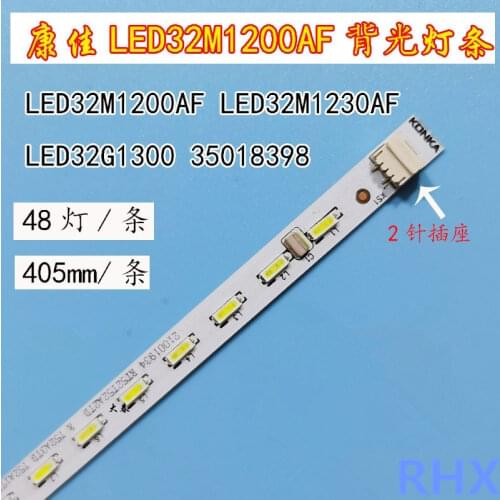FOR konka LED32R6100PDE YP37022271 Article lamp 35017627 35017266 35017265 35017628 1piece=48LED 410MM