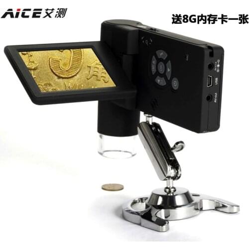 USB electronic microscope with the screen to take pictures of antique teaching students to repair the identification of 500 time