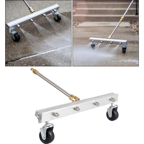 Pressure Washer Undercarriage Cleaner with 2 Extension Wands Convenient Replace Car Accessories