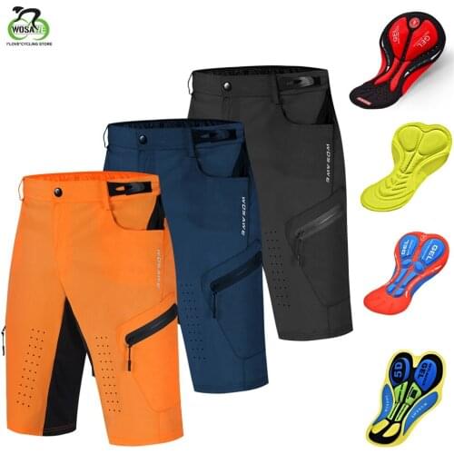 Mens Cycling Shorts Bike Downhill Shorts Summer Breathable MTB Road Mountain Bike Shorts Running Hiking Cycling Shorts
