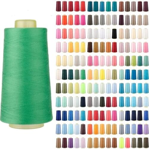 3000 Yards Length Sewing Thread 40S/2 Threads Polyester Thread Multicolor Spool Sewing Accessories