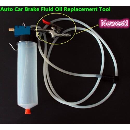 Newest!!Auto Car Brake Fluid Oil Change Replacement Tool Pump Oil Bleeder Empty Exchange Drained Kit Equipment Tool