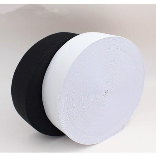 1meter Flat Elastic Band Sewing Clothing Accessories Nylon Webbing Garment Sewing Accessories Width 3cm 4cm 5cm