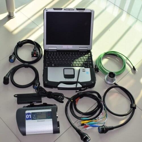 2021.06v mb star c4 ssd in cf-30 laptop 4gb touch screen toughbook ready to work for mb sd connect 4 cars trucks