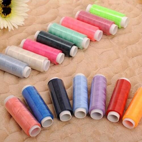 39 Colors 402 Standard Polyester Dyed Sewing Thread 200 Yard/Spool Sewing Fixing Color Thread For Home Sewing Kit