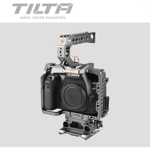 Tilta TA-T47-C-G CANON 5D 7D Camera CAGE Dslr rig FOR CANON 5D 7D 5D2 5D3 5D4 5D mark II 5D mark III side focus handle