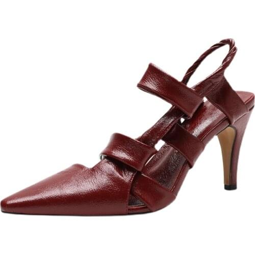 Кожаные туфли-лодочки TOHAOGO China At AliExpress