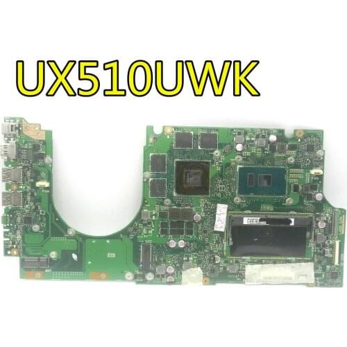 UX510UW Laptop motherboard I7-6500U GTX960/4G 8G/RAM for ASUS UX510 UX510UX UX510UXK UX510UWK Test mainboard UX510UW motherboard