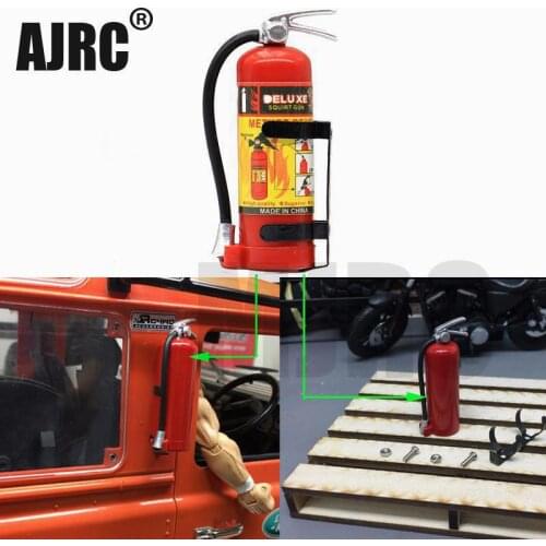 1/10 Scale Simulation Fire Extinguisher RC Rock Crawler Accessory For Traxxas TRX4 Axial SCX10 TAMIYA CC01 TRX-6 D90 D110 AXIAL