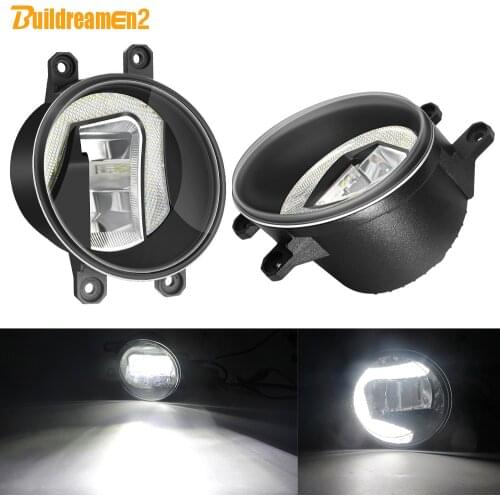 2in1 Design Car Fog Light Assembly LED Daytime Running Lamp DRL 12V For Lexus LX570 GS350 IS250 IS350 ES350 RX350 HS250h CT200h