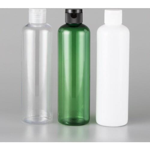 300ml Round Shoulder Flip Pure Dew Bottle Cosmetic Packaging Empty Toner Bottle 10PCS/LOT