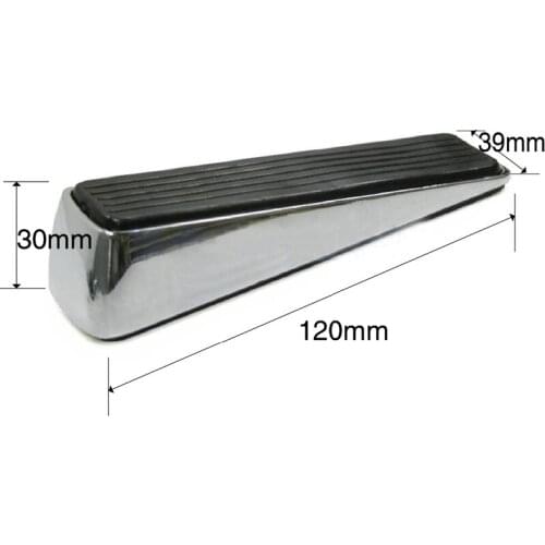 Rubber Door Stopper Easily Wedges Door Gaps up Doorstop 4pcs High Quality