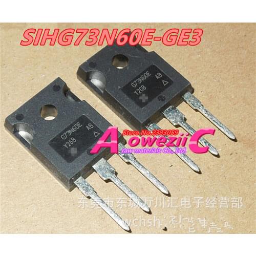 Aoweziic 2017+ 100% new imported original SIHG73N60E-GE3 G73N60E SIHG73N60E TO-247 power MOS tube 73A 600V