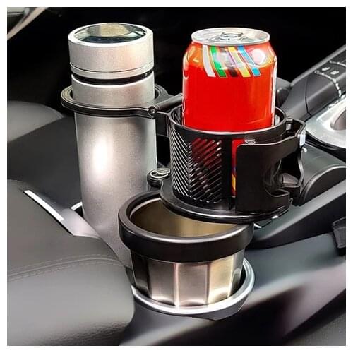 2-in-1 Car Cup Holder Multifunction Holder Universal Keep Warm Water Cup Holder Air Outlet Phone Holder Car Water Cup Holder