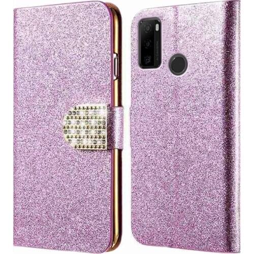 New Fashion Mobile Phone Accessoreis Diamond Cover For Ulefone Note10 Etui Leather Flip Case For Carcasas Ulefone Note 10 Mujer