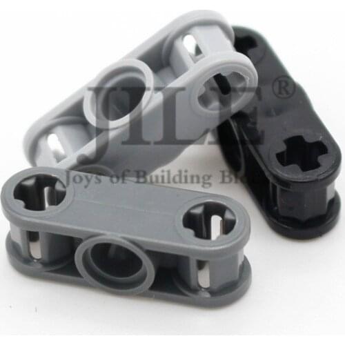 Moc Technic Axle and Pin Connector Perpendicular 3L with Center Pin Hole 32184 DIY Building Blocks Bricks Compatible Accessories