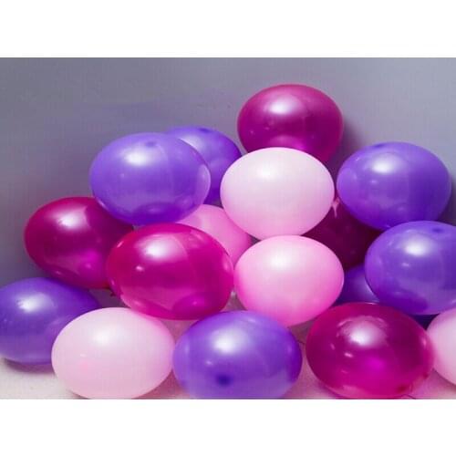1000pcs/lot Fast shipping 10 Inch 1.5g latex Ballons Birthday Wedding Decorations Balloons Pink White Purple Party supplies