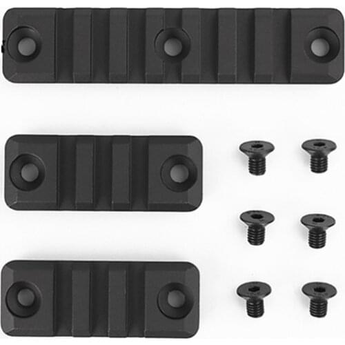 SMR/HK416 Modular Rails Panel Scope Mount Base CNC Aluminium Handguard Section Tactical Rail Hunting Accessory M-LOK System